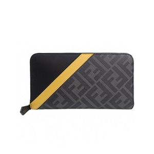 Fendi Zucca Wallet Zip Long